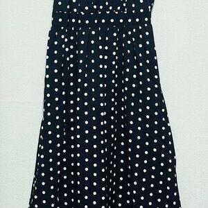 Black and White Polka Dot Dress